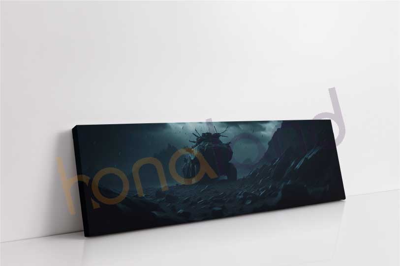 Char-d_assaut-Panoramique-Portrait-137 x 45 cm-1 panneau-Mockup 1